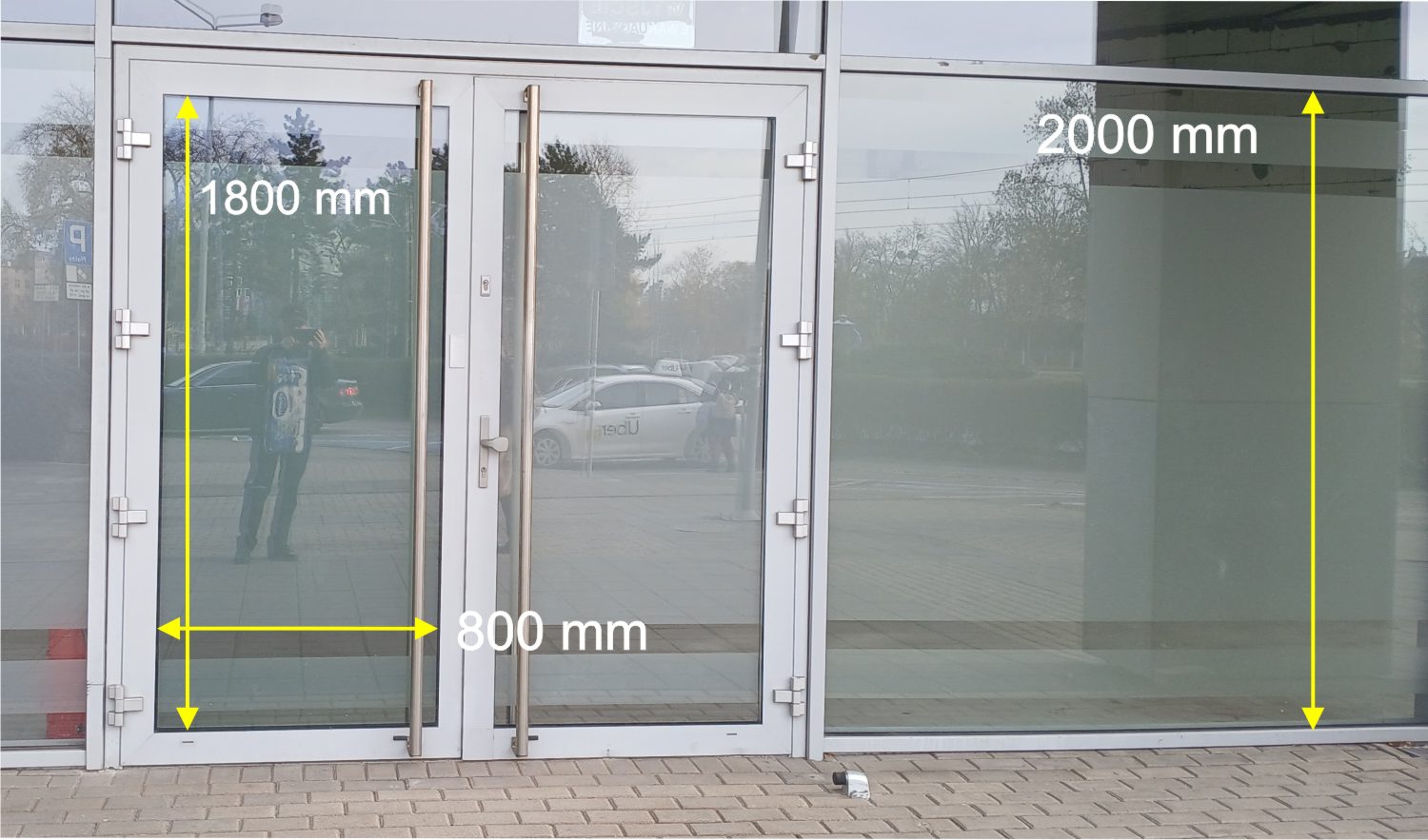 Pomiar produkcyjny oklejanie witryn Wrocław